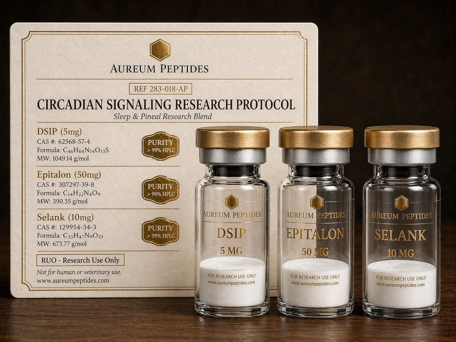 Circadian Signaling Research Protocol (DSIP + Epitalon + Selank)