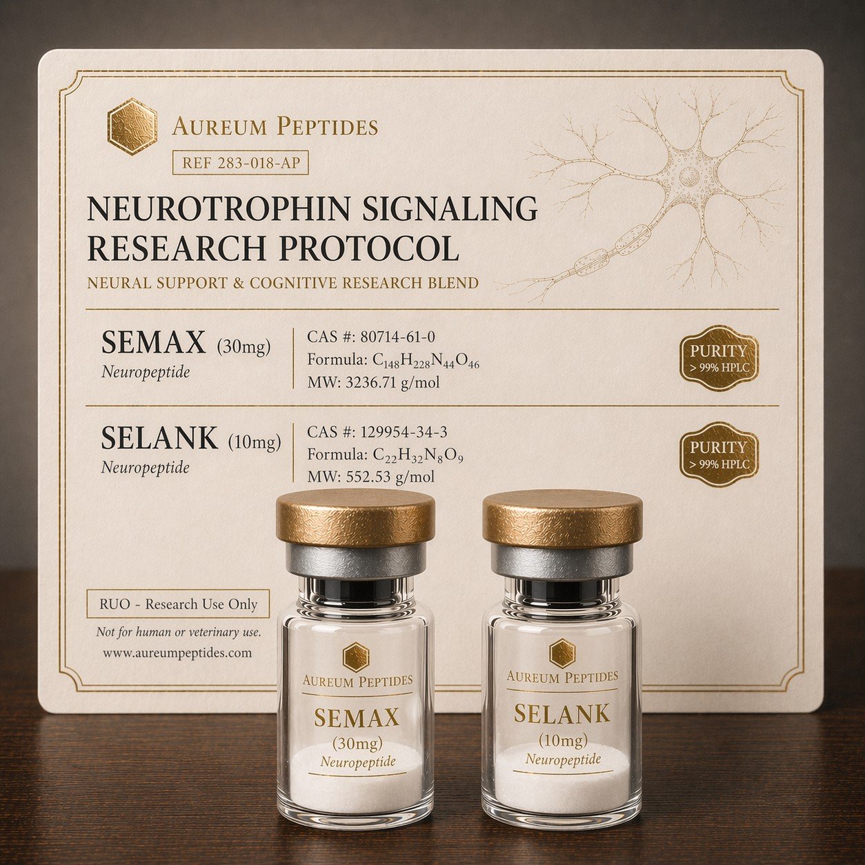 Neurotrophin Signaling Research Protocol (Semax + Selank)