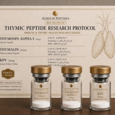 Thymic Peptide Research Protocol (Thymosin Alpha-1 + Thymalin + KPV)